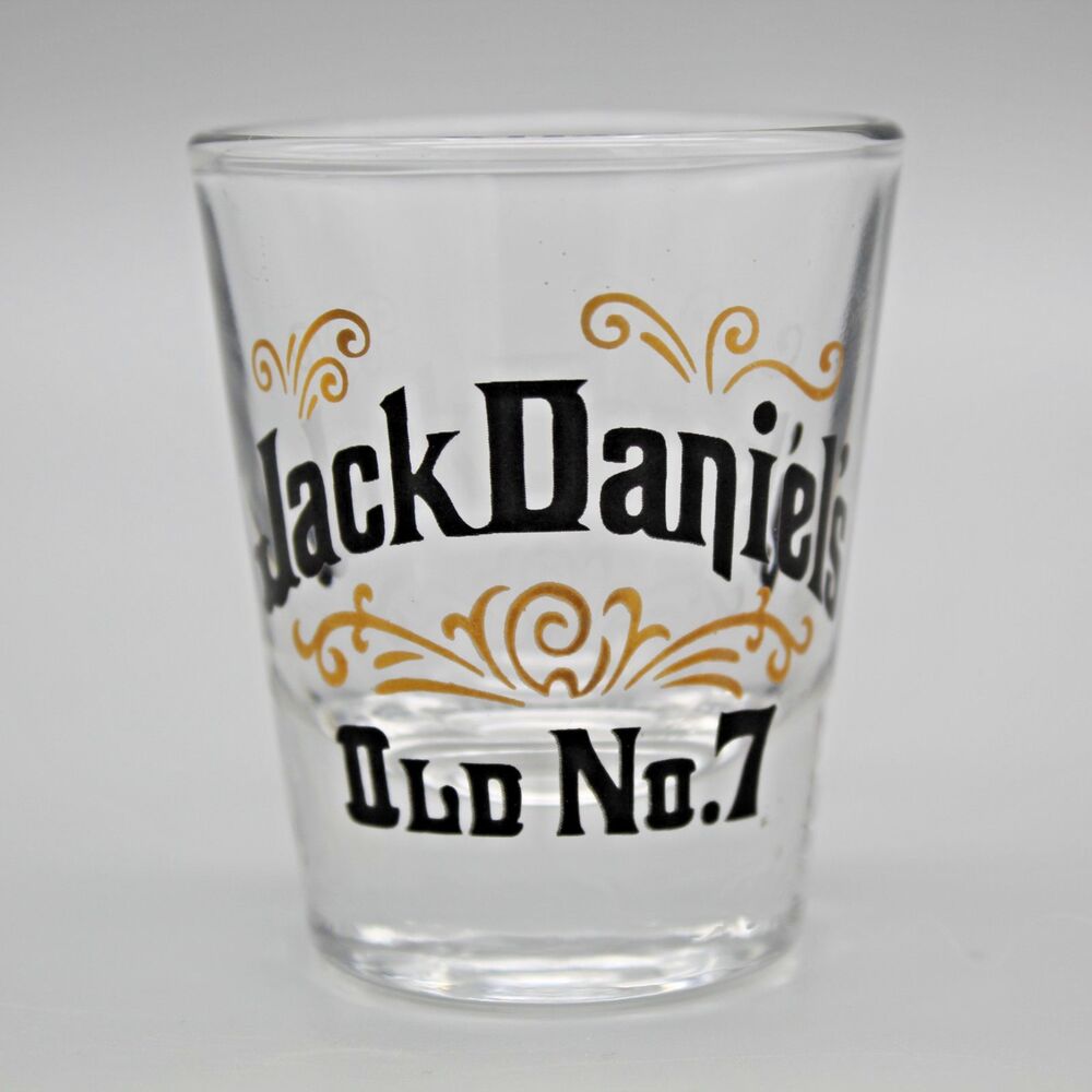 Vintage Jack Daniels Old No.7 Shot Glass Barware